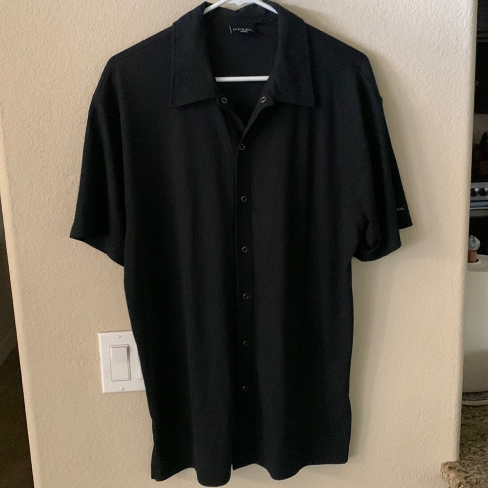 Guess Jeans Button Down Snap Shirt